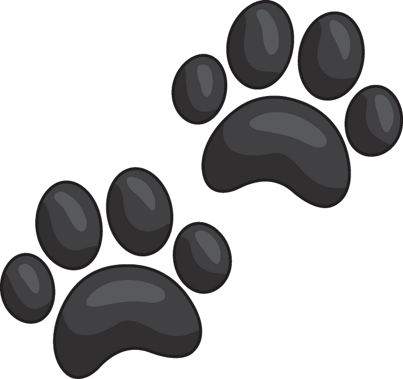 Dog Paw Print Clip Art Free Download