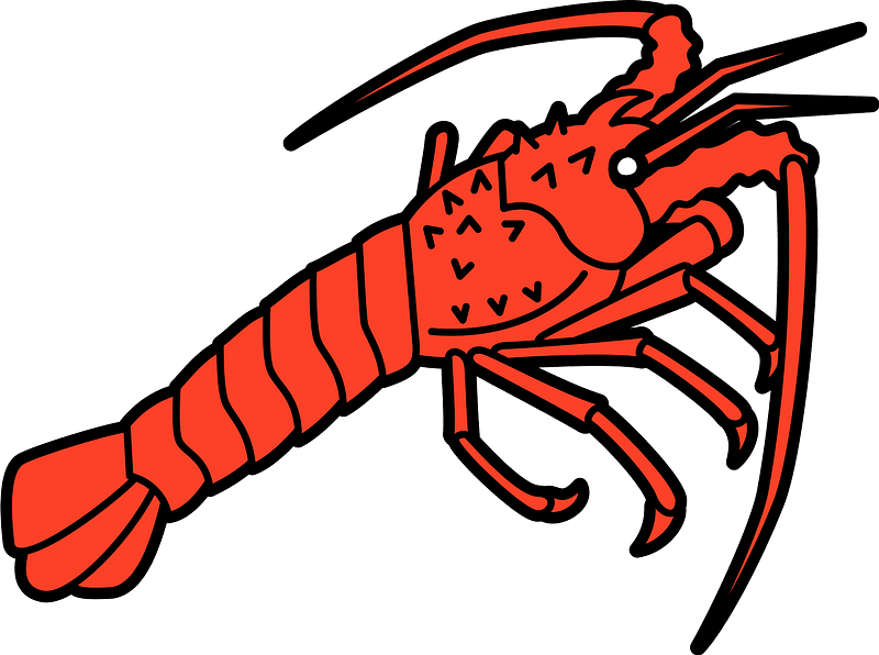 Japanese spiny lobster clipart. Free download transparent .PNG Creazilla