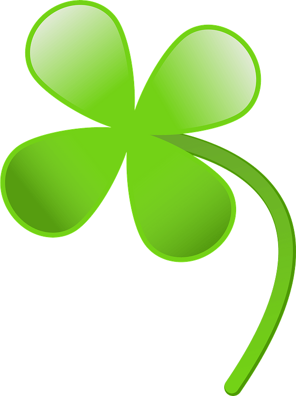 Four leaf clover clipart