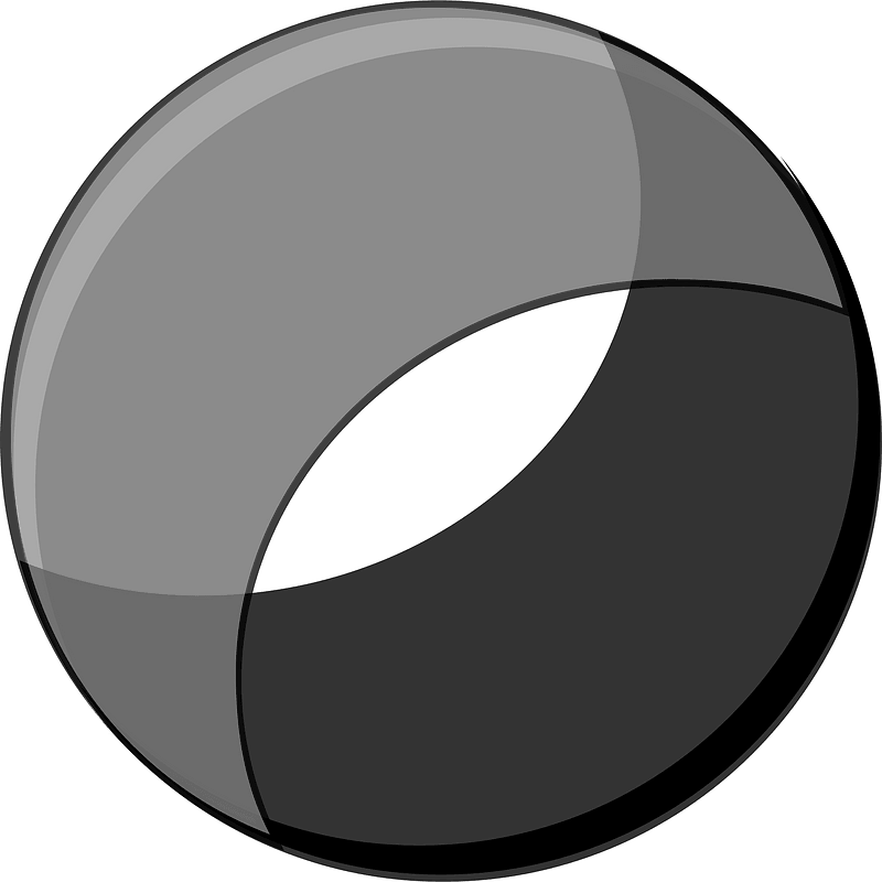 Wide Black Wedding Band clipart. Free download transparent .PNG Creazilla