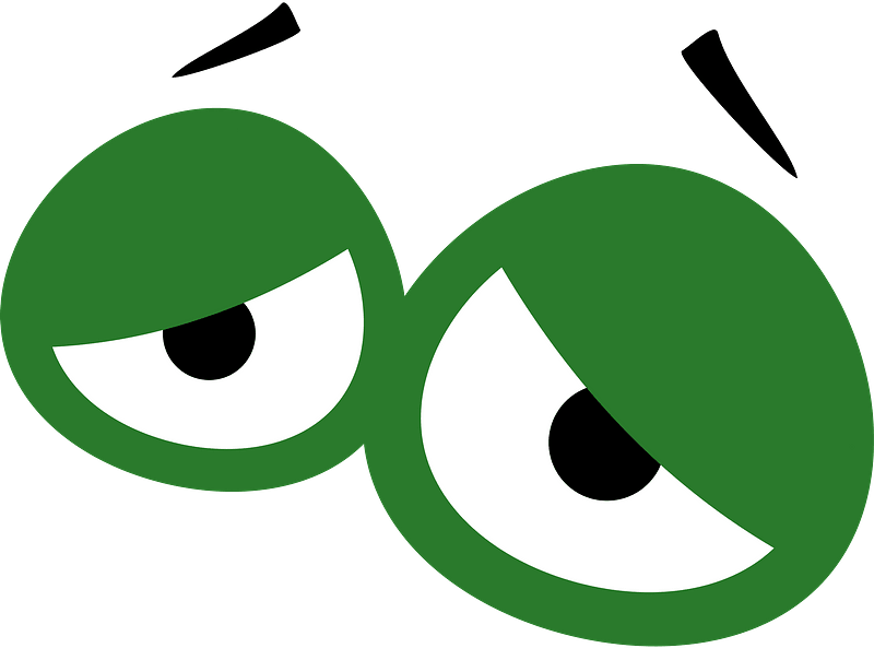 Sad Cartoon Eyes Clip Art