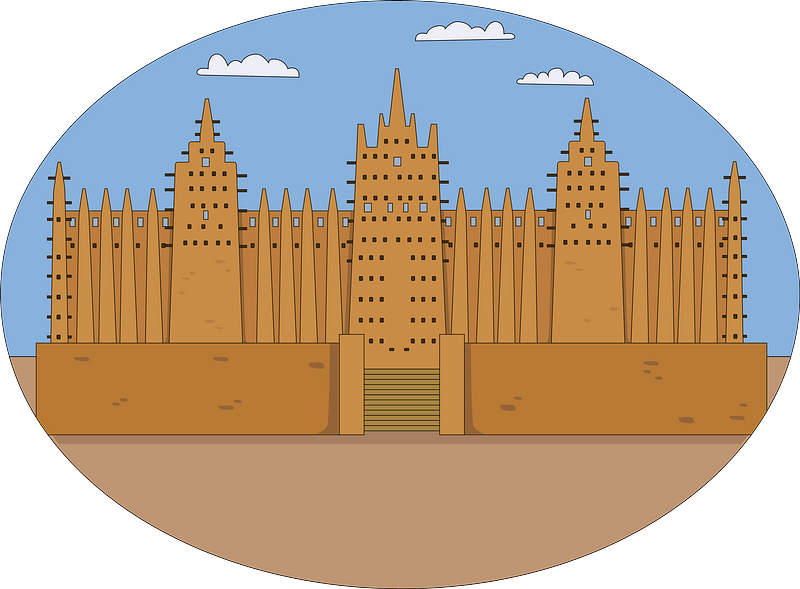 Timbuktu immagine clipart