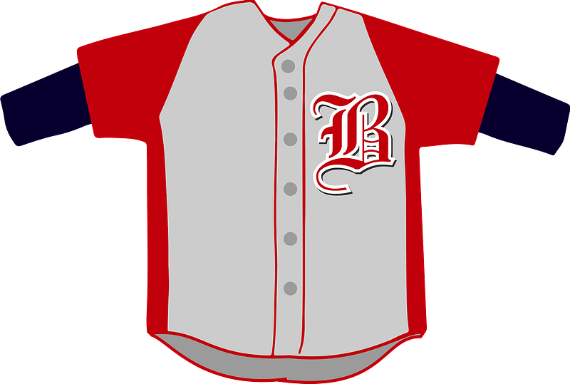 Baseball uniform shirt clipart. Free download transparent .PNG Creazilla