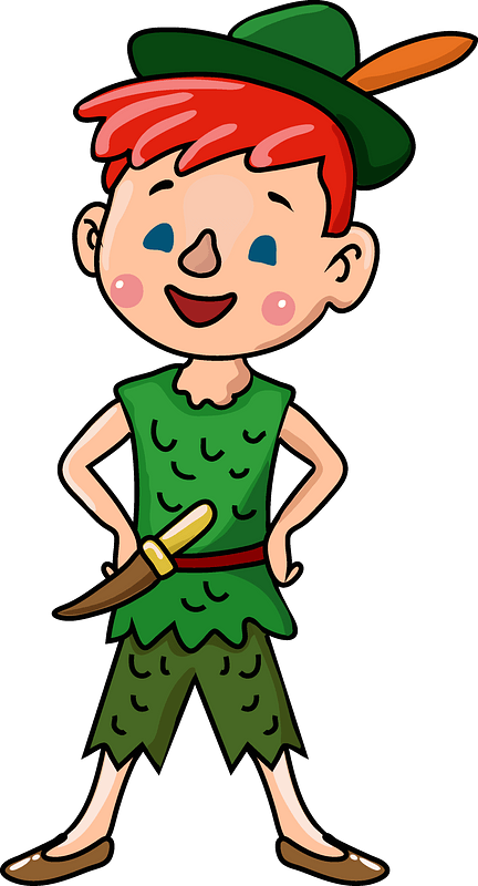 Peter Pan immagine clipart