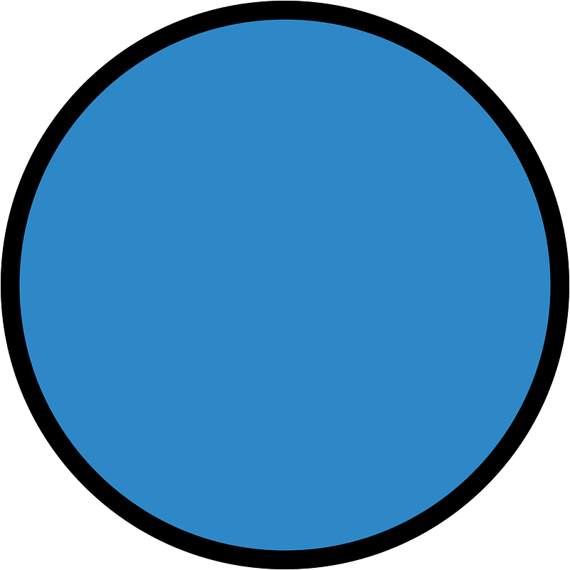 Blue Circles Fractions 11 clipart. Free download transparent .PNG