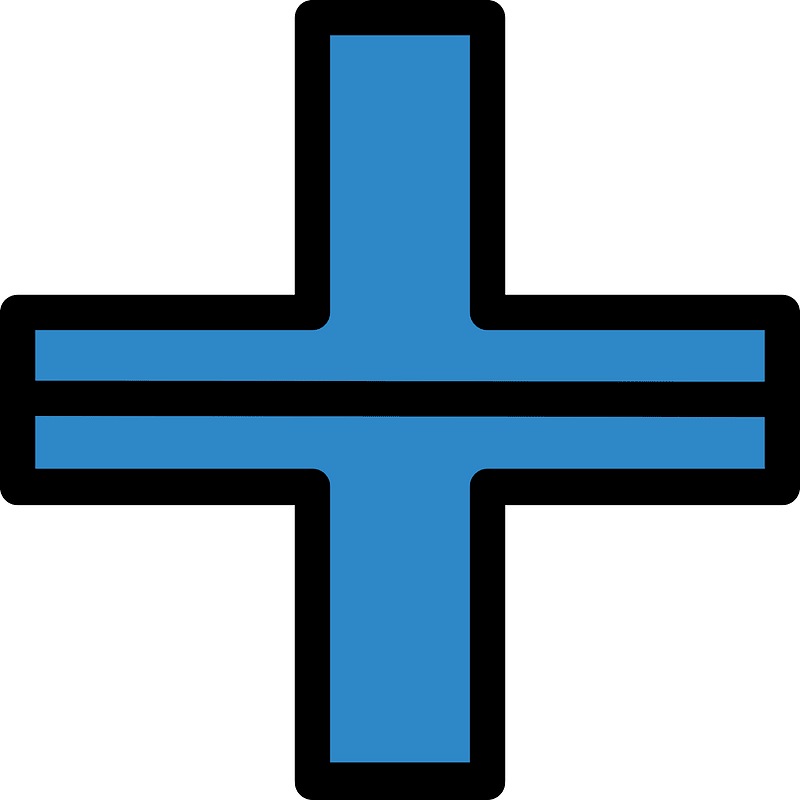 Blue Plus Fractions 22 clipart. Free download transparent .PNG Creazilla