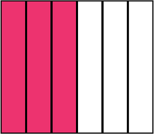 Pink Rectangle Fraction 3:6 clipart. Free download transparent .PNG ...