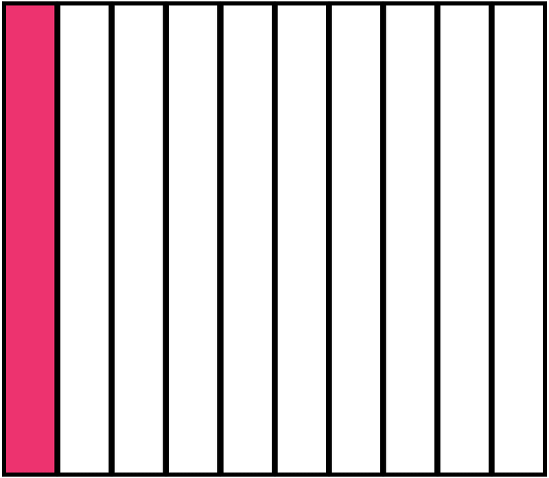 Pink Rectangle Fraction 1:10 clipart. Free download transparent .PNG ...