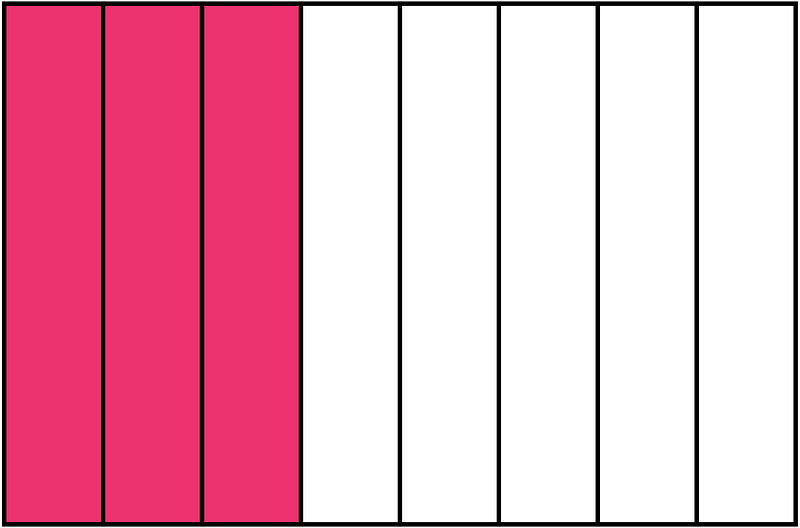 Pink Rectangle Fraction 3:8 clipart. Free download transparent .PNG ...