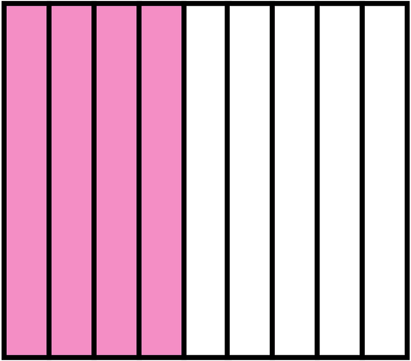 Purple Rectangle Fraction 4:9 - Free vector clipart images on creazilla.com