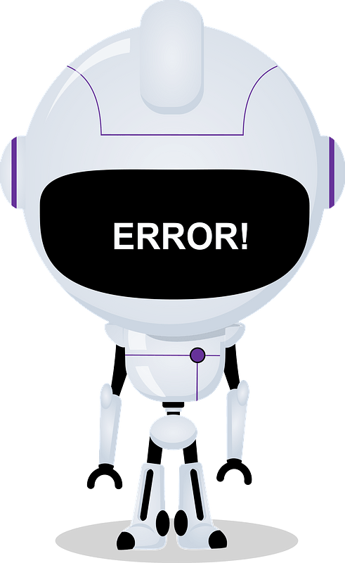 Робот ошибка. Робот клипарт. robot error. robot clipart.