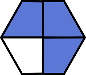 Ultramarine Square Fraction 3:4 clipart. Free download transparent .PNG ...