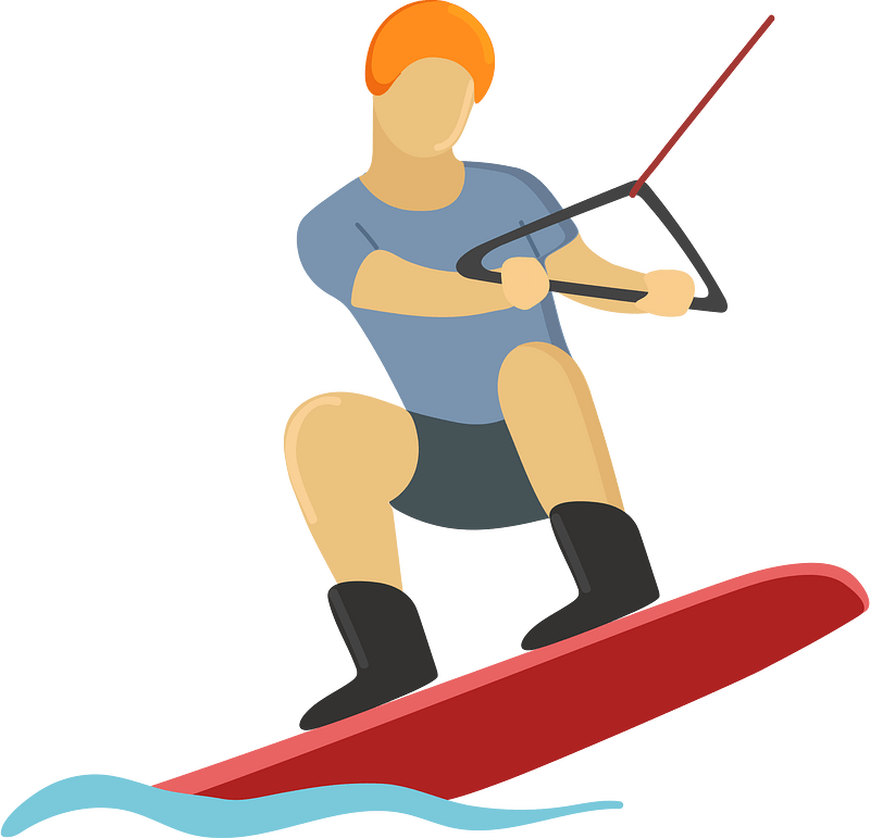 Wakeboard clipart. Free download transparent .PNG | Creazilla
