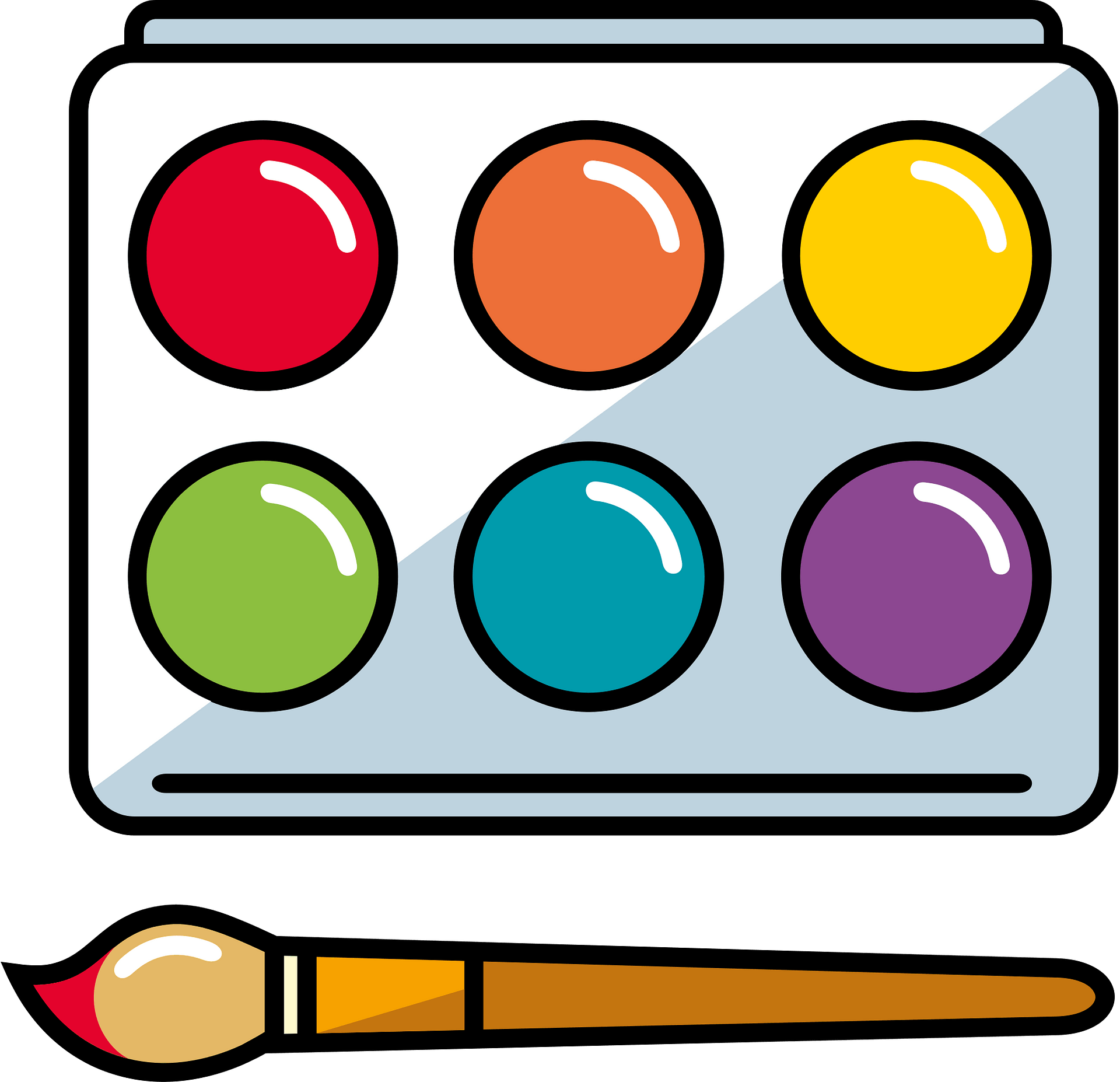 Watercolor Paint Clipart