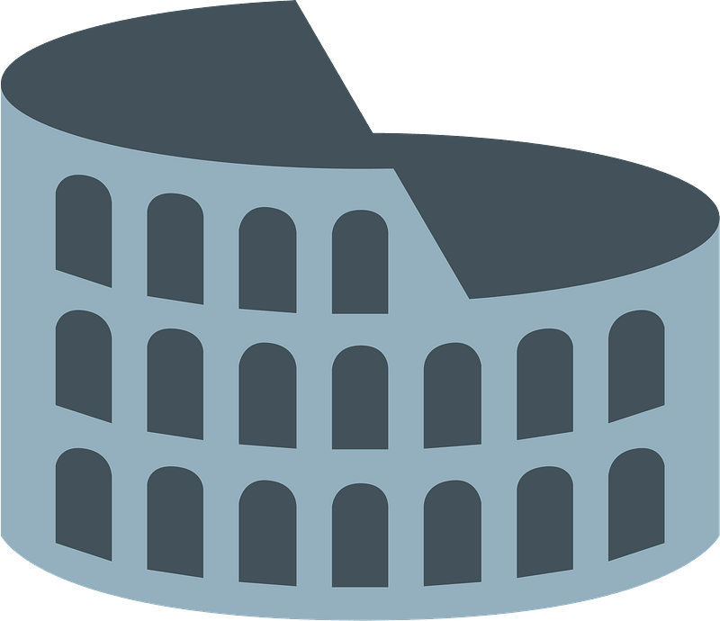 Colosseum clipart