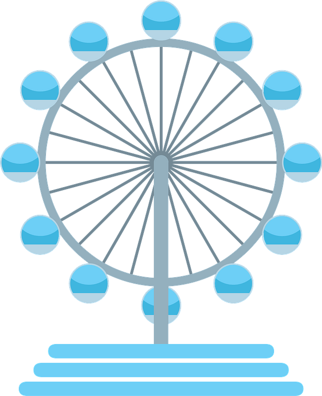 Singapore flyer immagine clipart