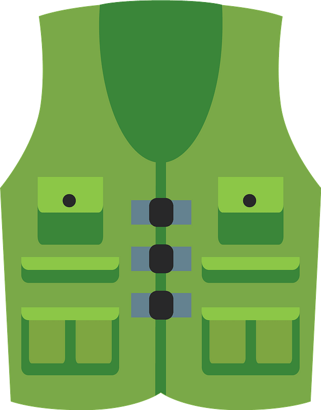 Fishing vest clipart. Free download transparent .PNG Creazilla