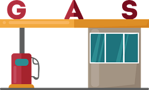 Gas station clipart. Free download transparent .PNG | Creazilla