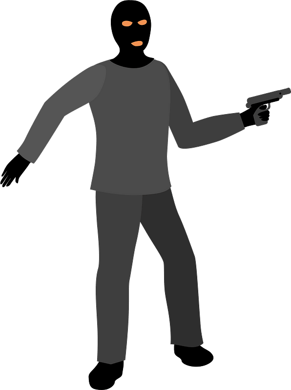 Robber clipart