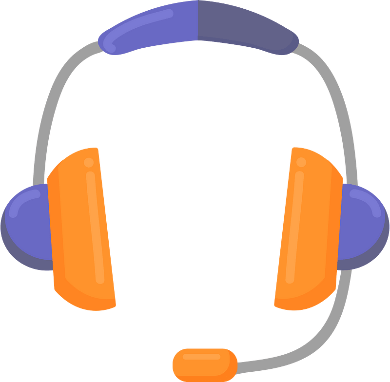 Headset clipart