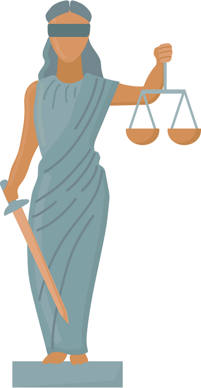 Lady Justice clipart