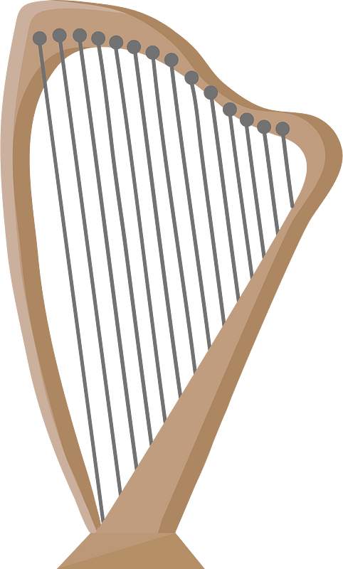 Lever harp clipart