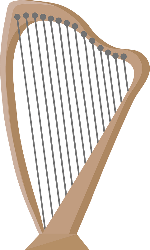 Harp clipart