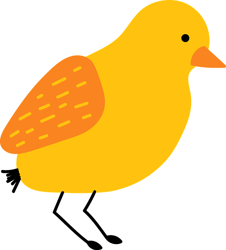 Easter chick clipart