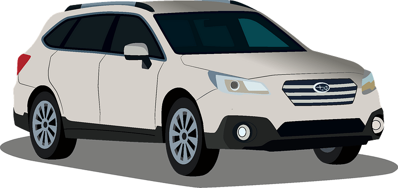 Subaru Silhouette Svg