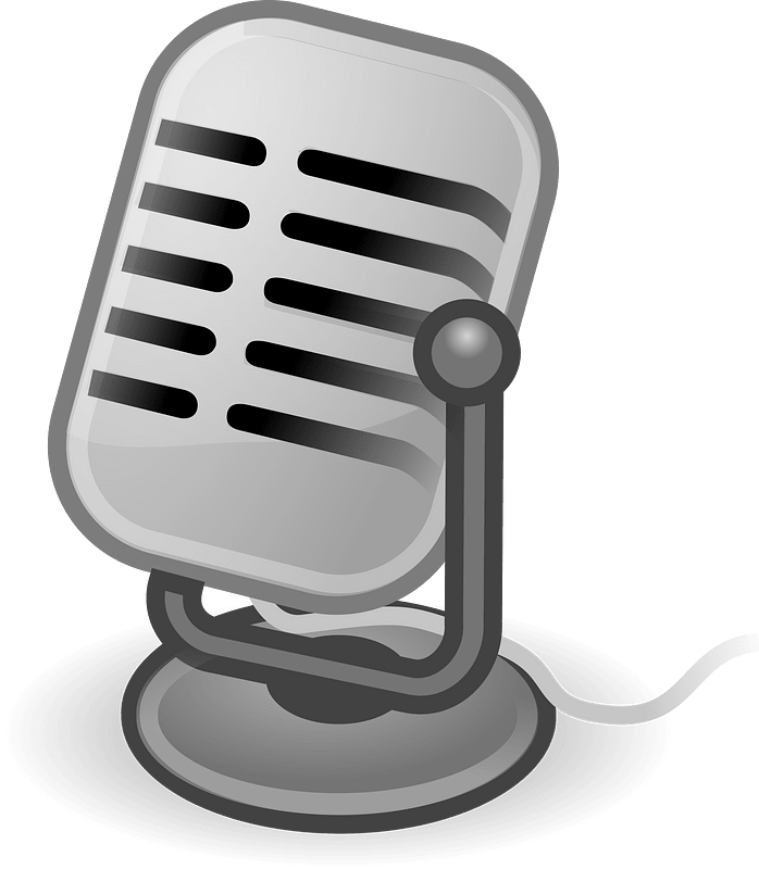 Microphone clipart. Free download transparent .PNG Creazilla