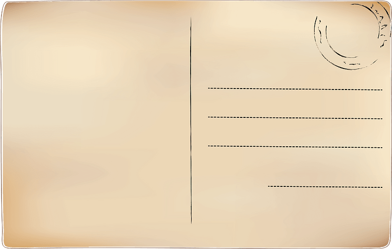 Postcard clipart. Free download transparent .PNG Creazilla