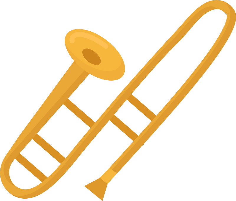 Trombone clipart