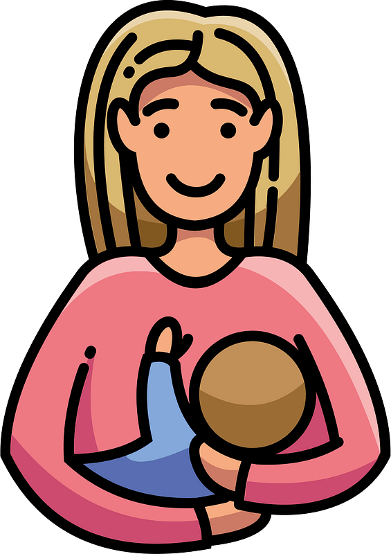 Breastfeeding clipart. Free download transparent .PNG | Creazilla