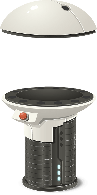 Whistle stand button klipart