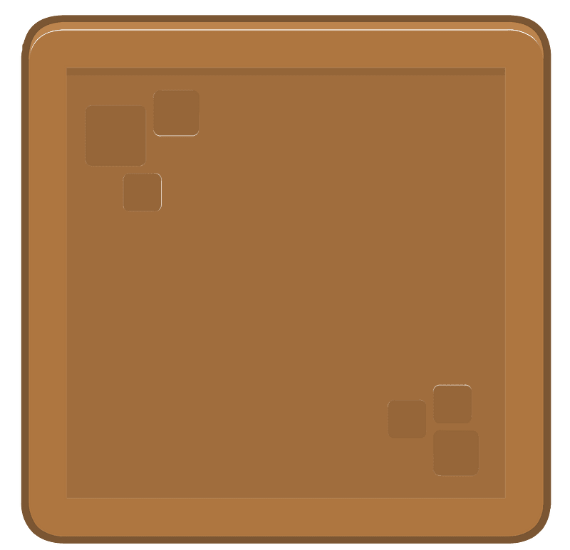 Brown block clipart. Free download transparent .PNG | Creazilla
