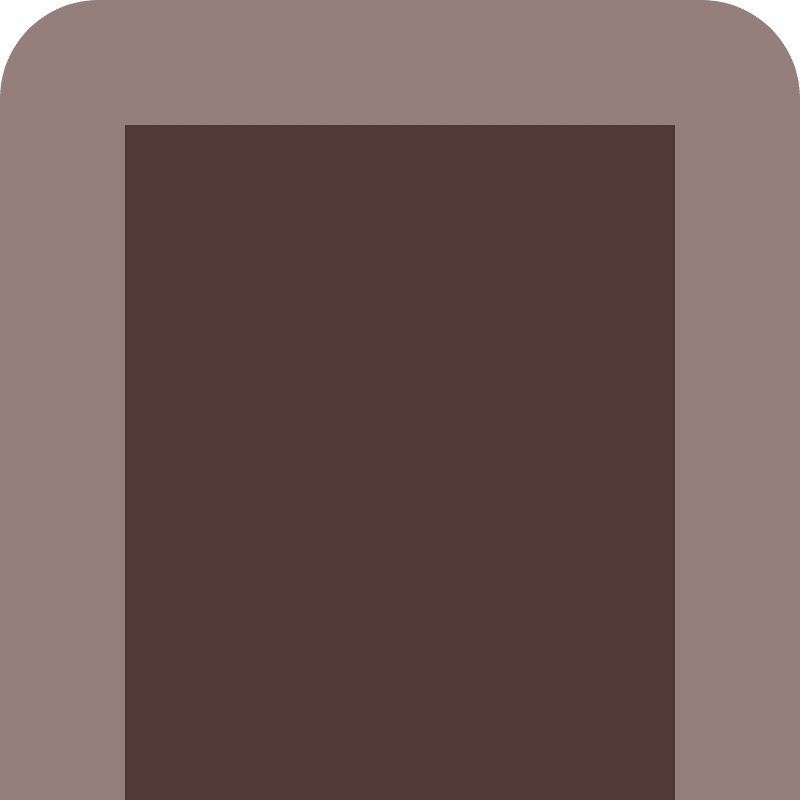 Brown outlined block clipart. Free download transparent .PNG | Creazilla