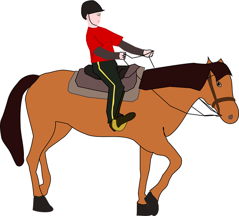 Horse riding lesson clipart. Free download transparent .PNG Creazilla