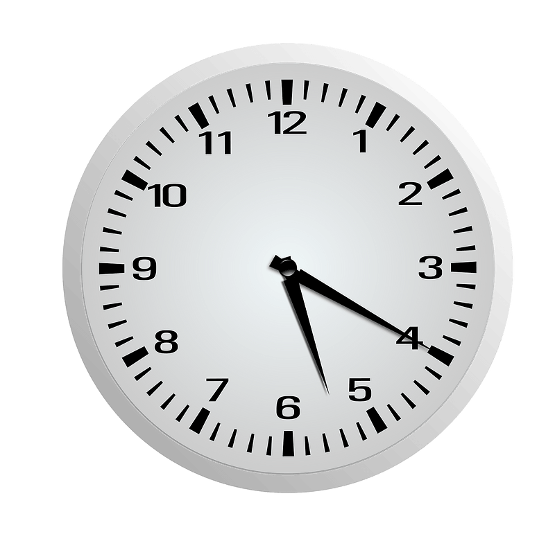 Clock Face Five Twenty 520 clipart. Free download transparent .PNG Creazilla