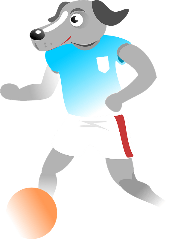 Soccer Dog clipart. Free download transparent .PNG | Creazilla