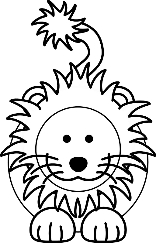 Cartoon Leeuw clipart