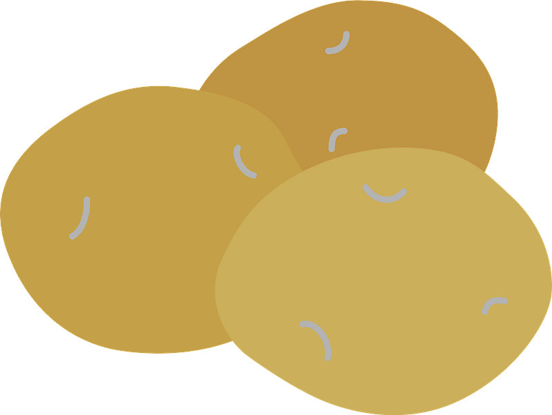 Potatoes clipart