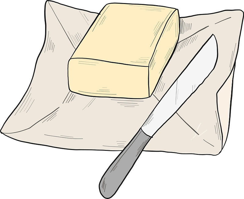 Butter and knife clipart. Free download transparent .PNG Creazilla