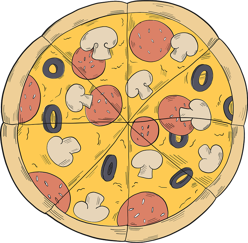Pizza clipart. Free download transparent .PNG Creazilla