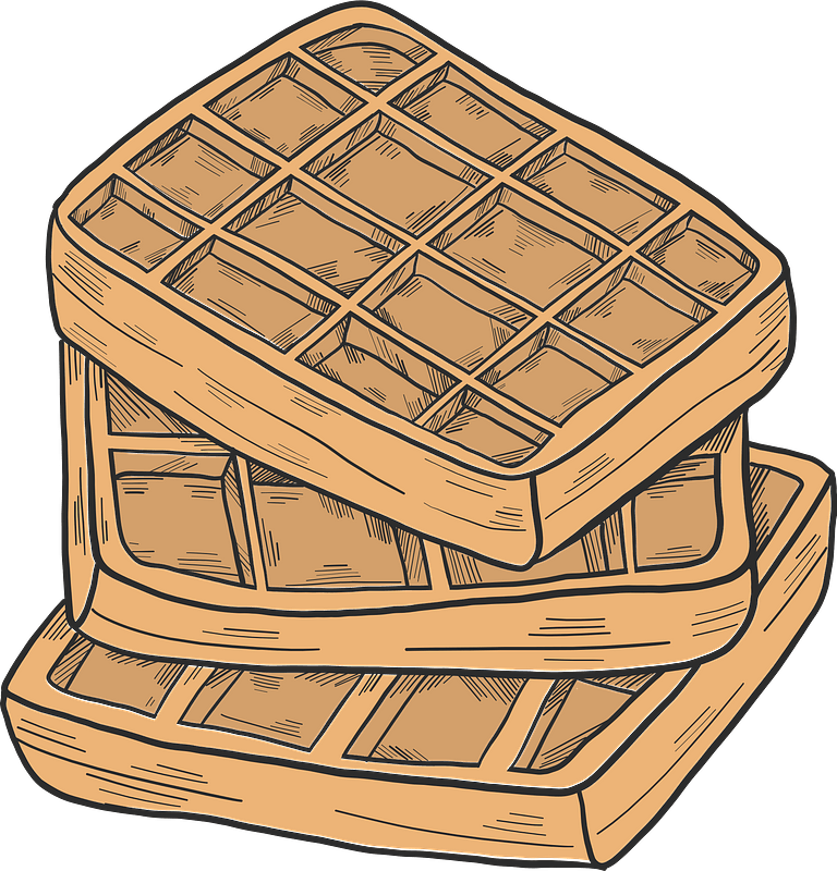 Waffles clipart. Free download transparent .PNG Creazilla