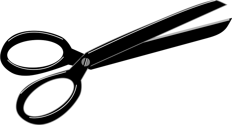 Scissors clipart