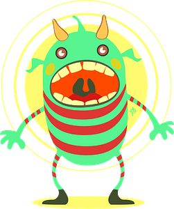 Monstre clipart