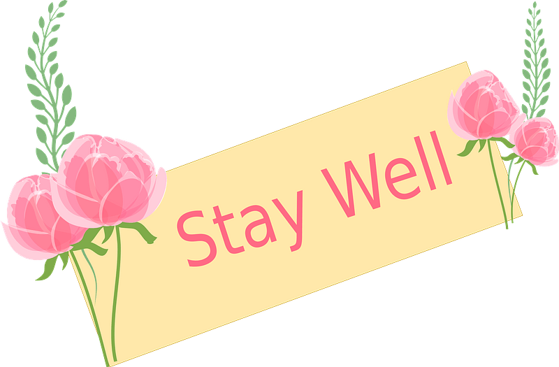 Stay Well Sign clipart. Free download transparent .PNG Creazilla