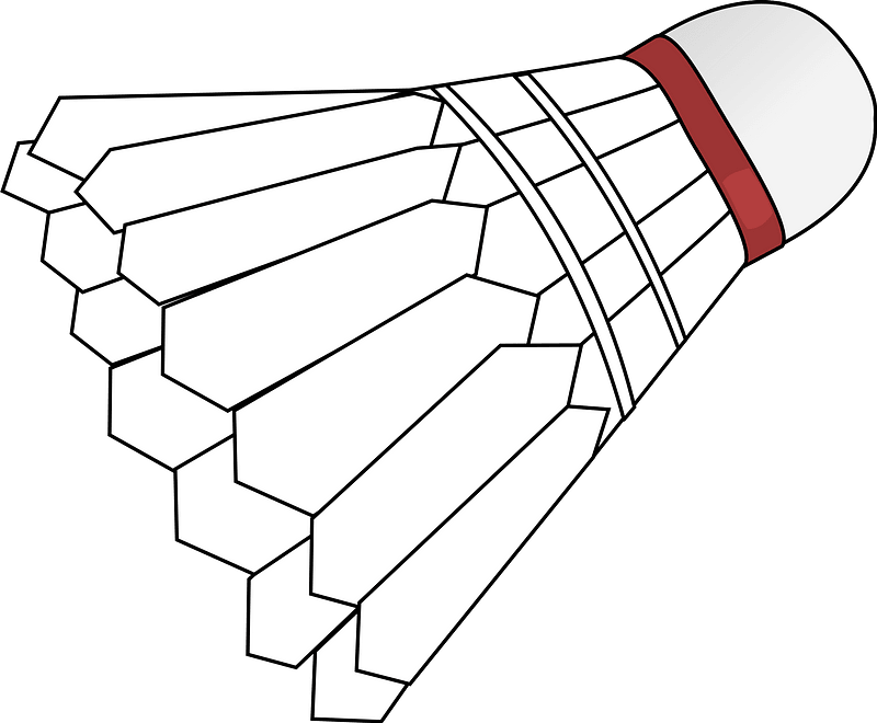 Badminton Shuttlecock clipart. Free download transparent .PNG Creazilla