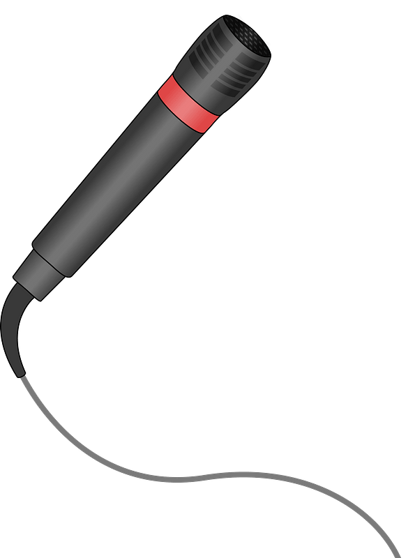 Simple Microphone clipart. Free download transparent .PNG Creazilla