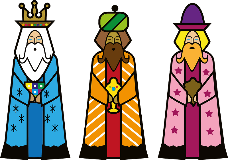 Three Kings clipart. Free download transparent .PNG | Creazilla